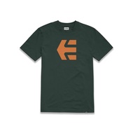 Etnies Icon Short Sleeve T-Shirt ( Green / Orange )