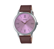 นาฬิกาข้อมือ Casio รุ่น MTP-E600L-1B / MTP-E600L-5B นาฬิกา นาฬิกาผู้ชาย สายหนังแท้ กันน้ำ ของแท้ 100
