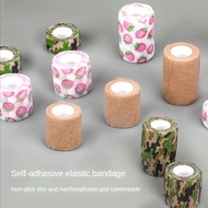 Self Adhesive Bandage Wrap Breathable Dog Bandage Shoes Vet Pet Wrap Dog Cohesive Bandage Multifunct