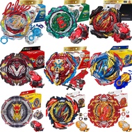 DB Beyblade Burst Box Set with B-184 LR Two Way String Launcher Metal Alloy Spinning Top Launcher Grip Set for Kids Toys Children's Gifts