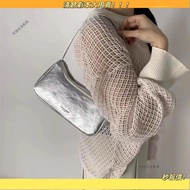 🔥Clearance Spike🔥Korean Niche bucks leather 2024 New Style Lambskin Shoulder Bag ins Style Small Squ