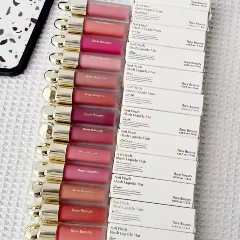 Rare Beauty Soft Pinch Liquid Blush Silky Lightweight Breathable Long Lasting Plump Makeup Hope Love