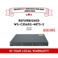 Cisco WS-C3560G-48TS-S Cisco Catalyst switch 3560 48 10/100/1000T + 4 SFP + IPB Image