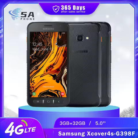 Samsung Galaxy Xcover 4s G398F Mobile Phone Dual SIM Card 5.0'' 3GB+32GB 16MP+5MP Octa-Core xcover 4
