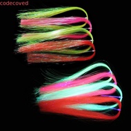 CODECOVED Assist Hooks Line Fishing Tools Fishing Lure DIY Fly Fishing Tinsel Streamer Jig Hook Stre