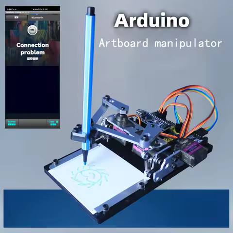 XY Plotter Robot Arm With MG90 APP Drawing Sketchboard Manipulator For Arduino Robot DIY Kit Program