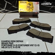 [Legacy] BRAKE PAD FRONT FRONT BRAKE PAD FORTUNER 11-15 FORTUNER VNT 12-15 HILUX D/C 11-15 FR BIRKEN