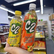 C2 Tra Xanh - Lemon Green Tea (455ml/360ml) / C2 Tra Dao Peach