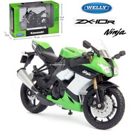 Kawasaki Ninja H2R/ ZX10r  Diecast motorcycle  Alloy Die cast Metal Model Toys Collectibles Gift Col