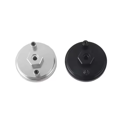 Aluminum cap cover oil pressure temperature adapter filter housing for BMW 4 cylinder models 520i 52