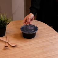 750ml Round Disposable Plastic PP Food Container ( 50pcs± ) - 750 ml RT-750R RT 750 R BRT BRT-750R