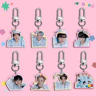 Pokemon Acrylic Mica keychain transparent character Eevee Scorbunny Clefairy Emolga Mimikyu Chibi cu