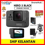 GoPro Hero 5 Black / Hero 5 Black 4K Video Action Camera [ Standard Package ] ( 3-Months Warranty )