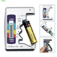 PYXIS Battery Capacity Tester Digital 9V Battery Level Tester Voltmeter Tester Battery Monitor Batte