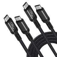240W USB C Cable, 6ft Type C to Type C Cable 48V/5A Fast Charging PD3.1 20Gbps Data Monitor Display 
