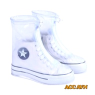 Rhodey Reusable Rain Boot Cover Size L 40 - 41 - FV031 - Transparent