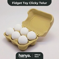 Cute Egg Fidget Toy Clicky Unique Gift - Cute Egg Toy in Carton