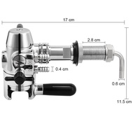 Glass/PET/Swing Top Beer Bottle Filler No Foam Beer Tap Filling Beer Barrel Dispenser Homebrew Defoa