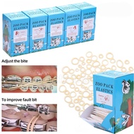 5000Pcs Dental Orthodontic Zoo Pack Elastics Rubber Bands Latex Braces Force 1/8 3/16 1/4 5/16 3/8
