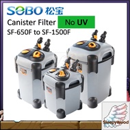 SOBO Canister Filter No UV External Filter SF-650F SF-850F SF-1000F SF-1200F SF-1500F Penapis Kanist