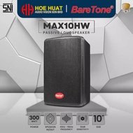 【FREE SHIPPING】Baretone MAX10HW  2 Way Passive Speaker 10 Inch 300w MAX-10HW