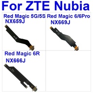 USB Charger Port Flex Cable For ZTE Nubia Red Magic 5S 5G NX659J 6 Pro NX669J 6R NX666J 7 NX679J 7Pr