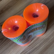 OJ WHEELS - Thunder Juice Orange 75mm/78a Longboard Wheels
