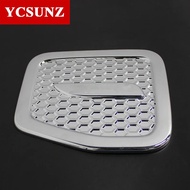 Chrome Fuel Tank Cover For Toyota Fortuner 2012 2013 2014 Car Exterior Accessories YCSUNZ