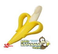 樂兒館※ 公司貨 美國【Baby Banana Brush】剝皮香蕉牙刷│心型香蕉固齒器│無毒 適0-1歲 B160