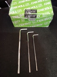 Tekiro Kunci L Panjang Segi 6 / Kunci L Satuan 4mm 5mm 6mm Segi 6 / Kunci L TEKIRO