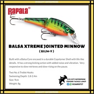 Rapala Balsa Xtreme Series Jointed Minnow BXJM-9 / Jointed Shad BXJSD-6