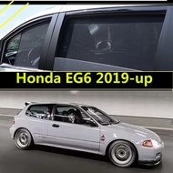 Magnetic For Honda EG6 Car Sunshade UV Protection Car Curtains Car Accessories