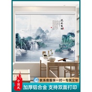 Model baru bidai tanpa perlu penggerudian, bidai gulung blackout pejabat, bidai gulung aluminium kha