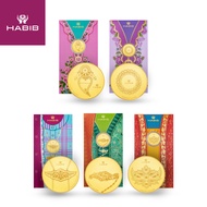 HA3 HABIB Kebaya Collection Gold Wafer Coin 999.9 Gold (0.20G)