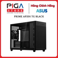 ASUS PRIME AP201 TG BLACK Computer Case | Micro-ATX Standard | Tempered Glass | Supports 360mm Dissi