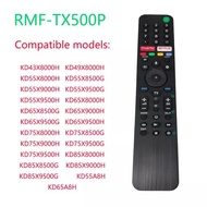 New replacement RMF-TX500P TV remote control compatible TV model KD43X8000H KD49X8000H KD55X8000H KD55X8500G KD55X9000H KD55X9500G KD55X9500H KD65X8000H KD65X8500G KD65X9000H KD65X9500G KD65X9500H KD75X8000H KD75X8500G KD75X9000H KD75X9500G