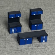 1:64 Scale Car Diorama Workbench V2 | Diorama Display Accessories |
