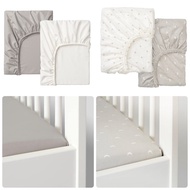 Baby Cot Fitted Bedsheet LENAST 60x120 Cm Ikea %