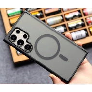 Magnetic Case For Galaxy A56 A36 A26 A16 A06 A55 Charging Samsung S25 S24 S23 S22 S21 FE/Plus/Ultra 