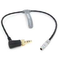 Timecode Cable Locking 3.5mm for Deity TC-1 Port to 00B 4Pin Male for RED DSMC2 Jetpack Expander/Jet