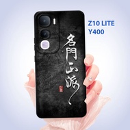 HP IQOO Z10 LITE case - vivo Y400 - Silicone Rubber Casing Blackhp Cool, Flexible, Elastic, Flexible