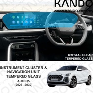 Audi Q5 Tempered Glass Protector Audi Q5 Screen Protector Audi Q5 Head Unit Protector Audi Q5 GPS Sc