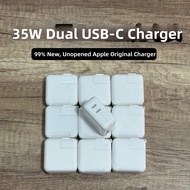 [China Plug Adapter Needed] Apple | Quick Charge Apple Charger 35W Dual USB-C