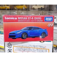 CL5 Tomica Premium 49 Nissan GT-R 2025 limited blue 1/62 New In Seal Small Car 7 Cm