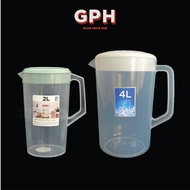 Plastic Water Pitcher Jug 2L / 4L