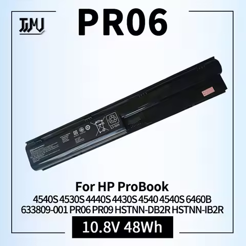 PR06 PR09 Battery 633805-001 for HP ProBook 4540S 4530S 4440S 4430S 4540 4540S 6460B 633809-001 HSTN