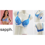 Women's Bra Thin Foam Wire SAPPH size 32C 34C 34G 38DD Full Cup Mix lace premium Underwear / Underwe