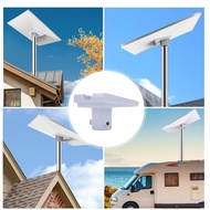 Satellite Internet Pipe Adapter Secure Mounting ASA Dish Satellite Pipe Adapter Plate 360 Degree Rot