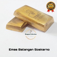 Koleksi Mas Batangan Mini Bahan Kuningan Asli