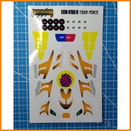 ① ➝ ┘ Crush Gear - Tigeraid Sticker